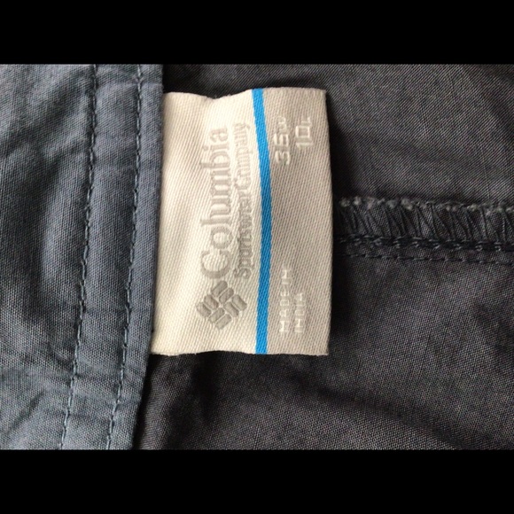 Columbia men’s outdoors hiking fishing,camping casual flat front shorts size 36 - Picture 3 of 4